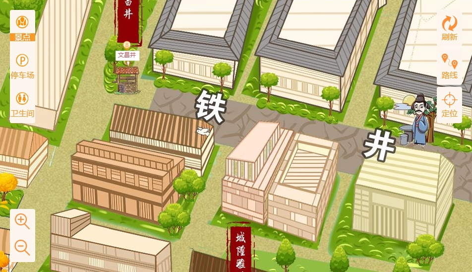 塔洋镇智慧景区：手绘地图与语音导览的完美融合